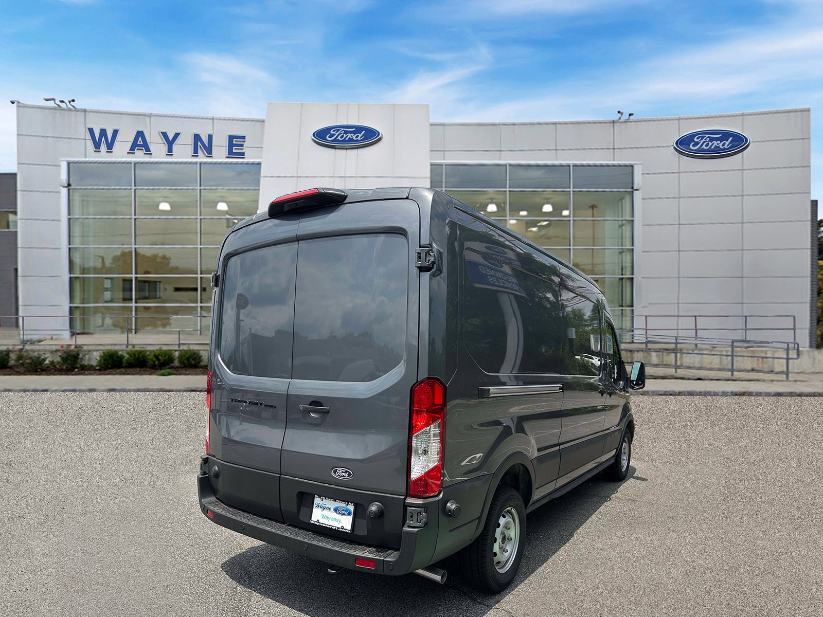 New 2026 Carbonized Gray Metallic Ford Cargo Van image 4