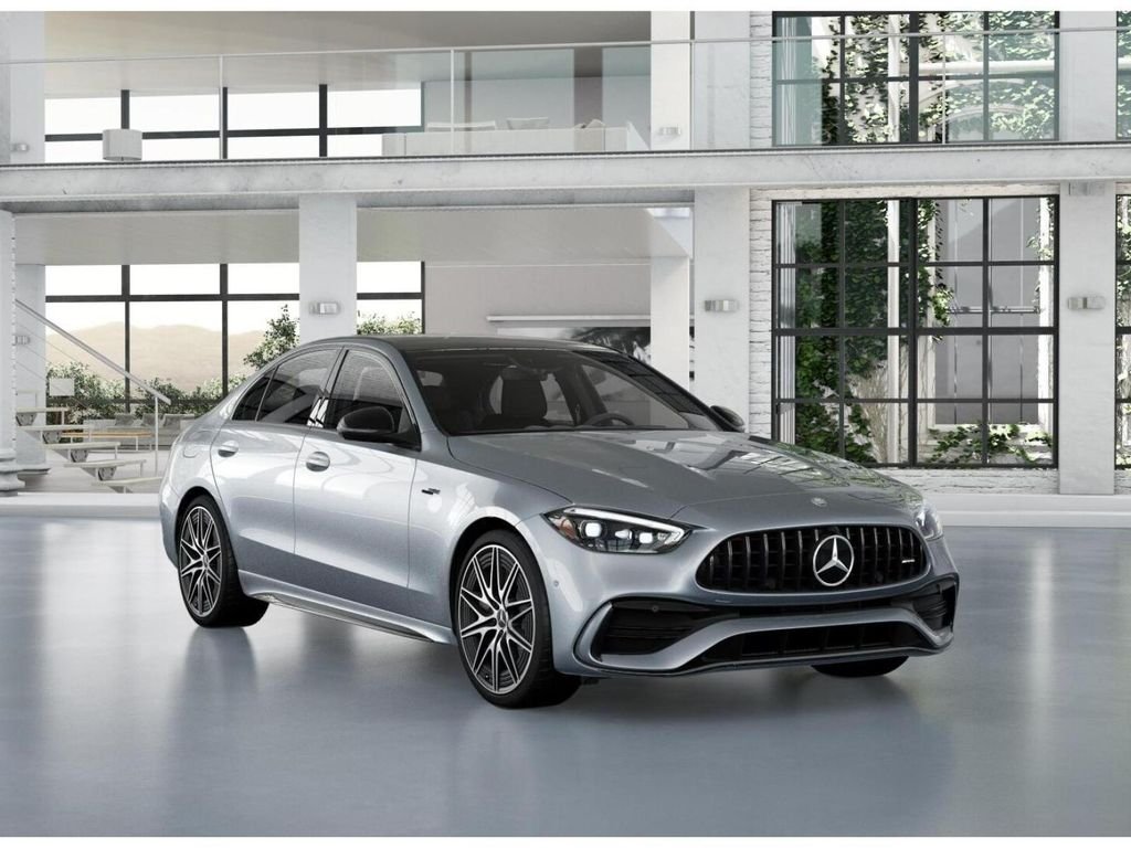 New 2026 Cirrus Silver Metallic Mercedes-Benz AMG® C 43 4MATIC® Sedan image 10