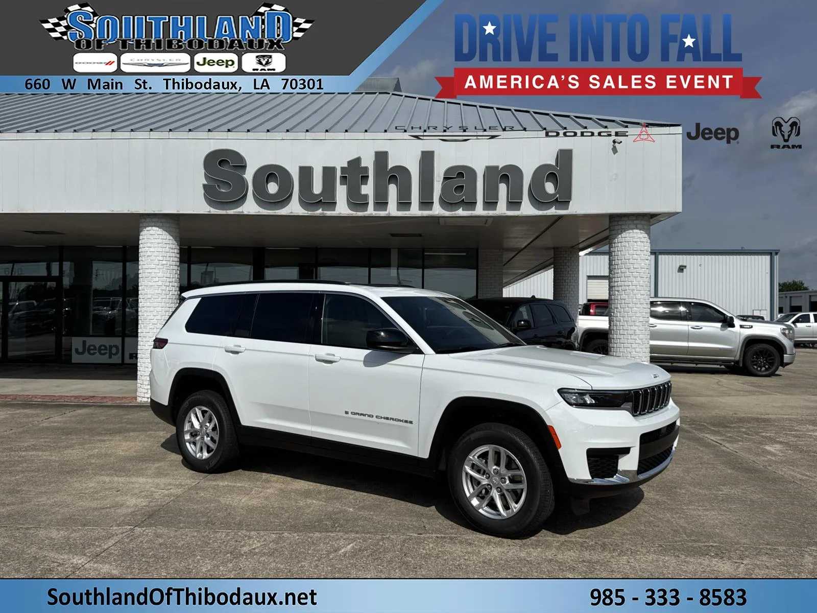 New 2026 Bright White Clearcoat Jeep Laredo X image 1