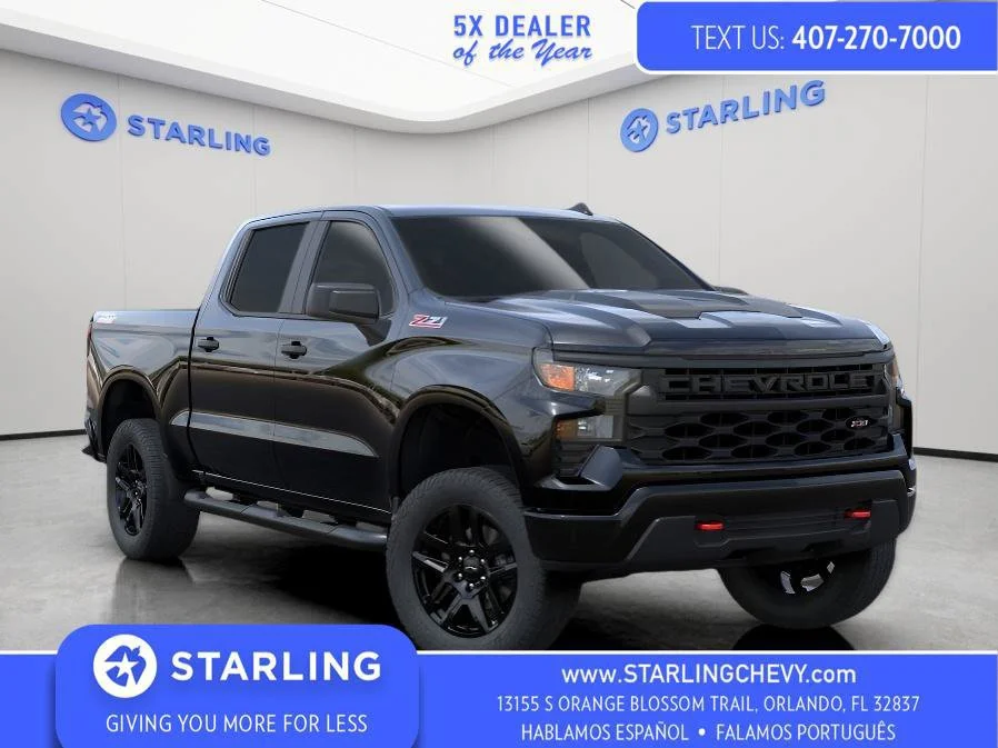 2025 Chevrolet Silverado 1500 Custom Trail Boss - Photo 1
