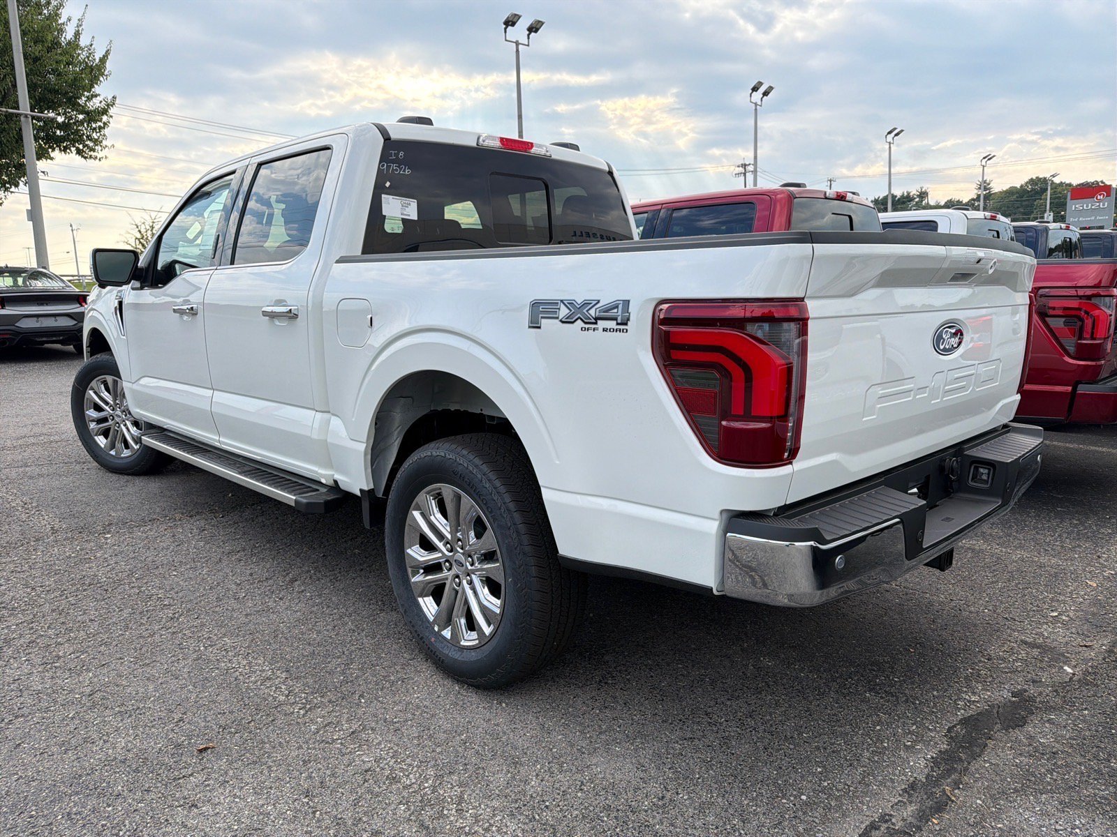New 2026 Star White Metallic Tri-Coat Ford Lariat® image 3