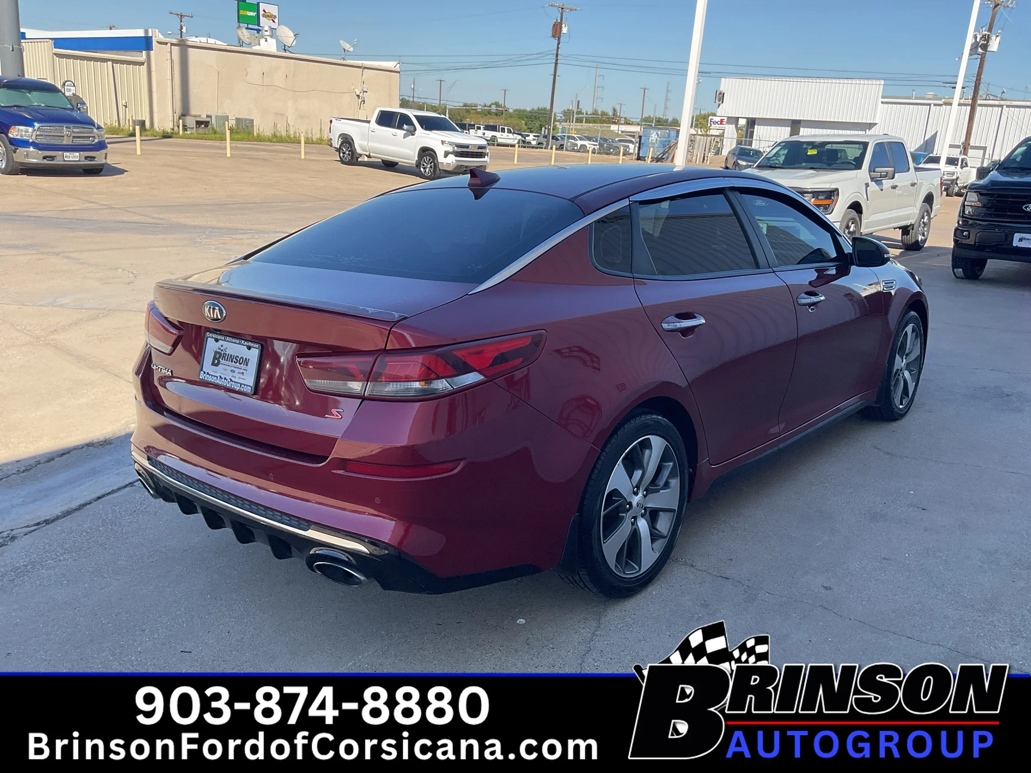 Used 2019 Passion Red Kia S image 7