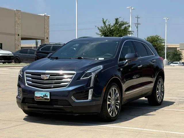 Used 2018 Blue Cadillac Premium Luxury image 6