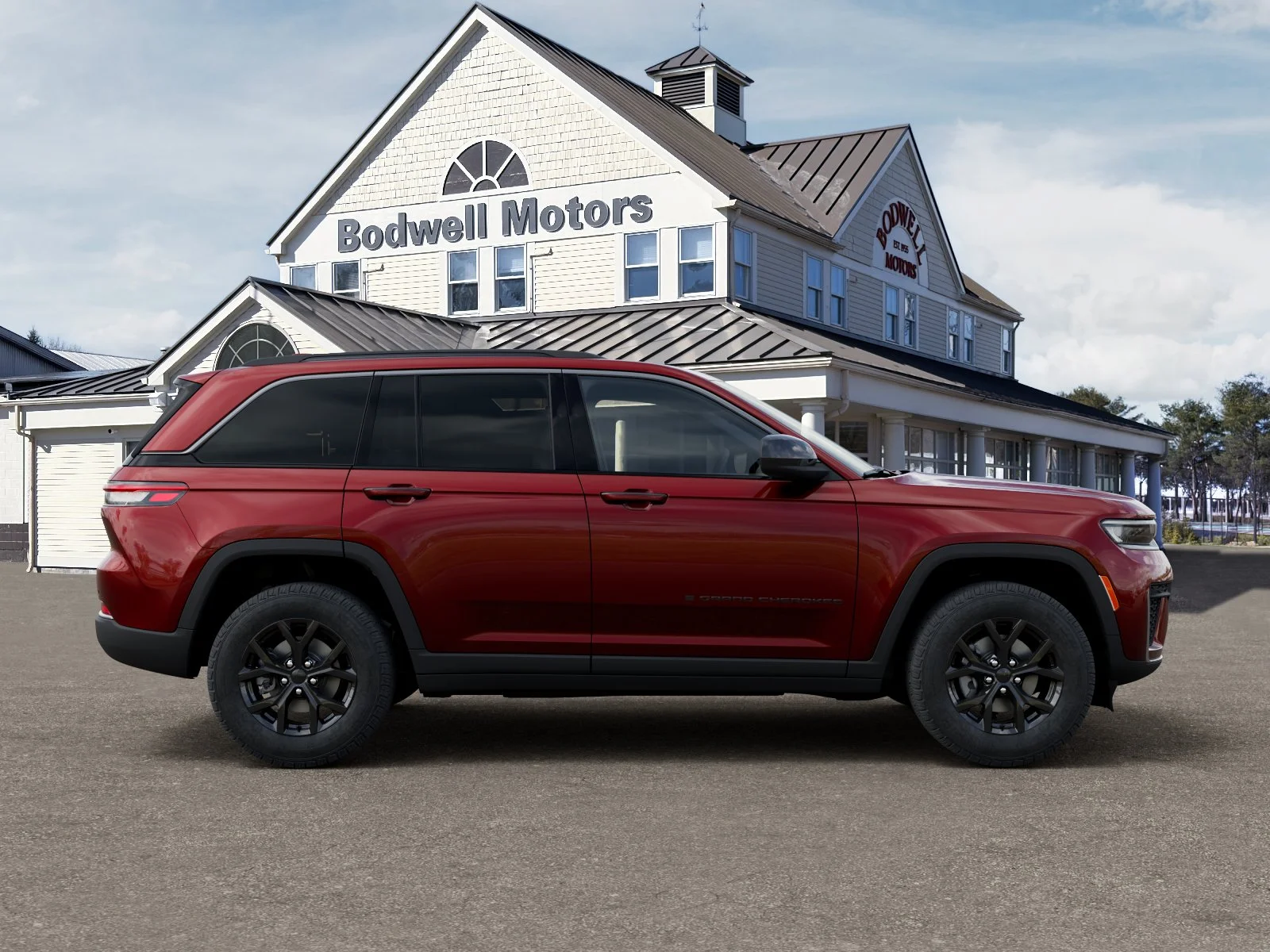 New 2026 Velvet Red Pearl-Coat Exterior Paint Jeep Altitude 4x4 image 47
