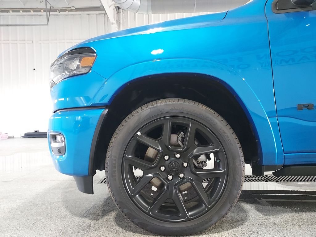 New 2026 Hydro Blue Pearl-Coat Exterior Paint RAM Laramie image 16