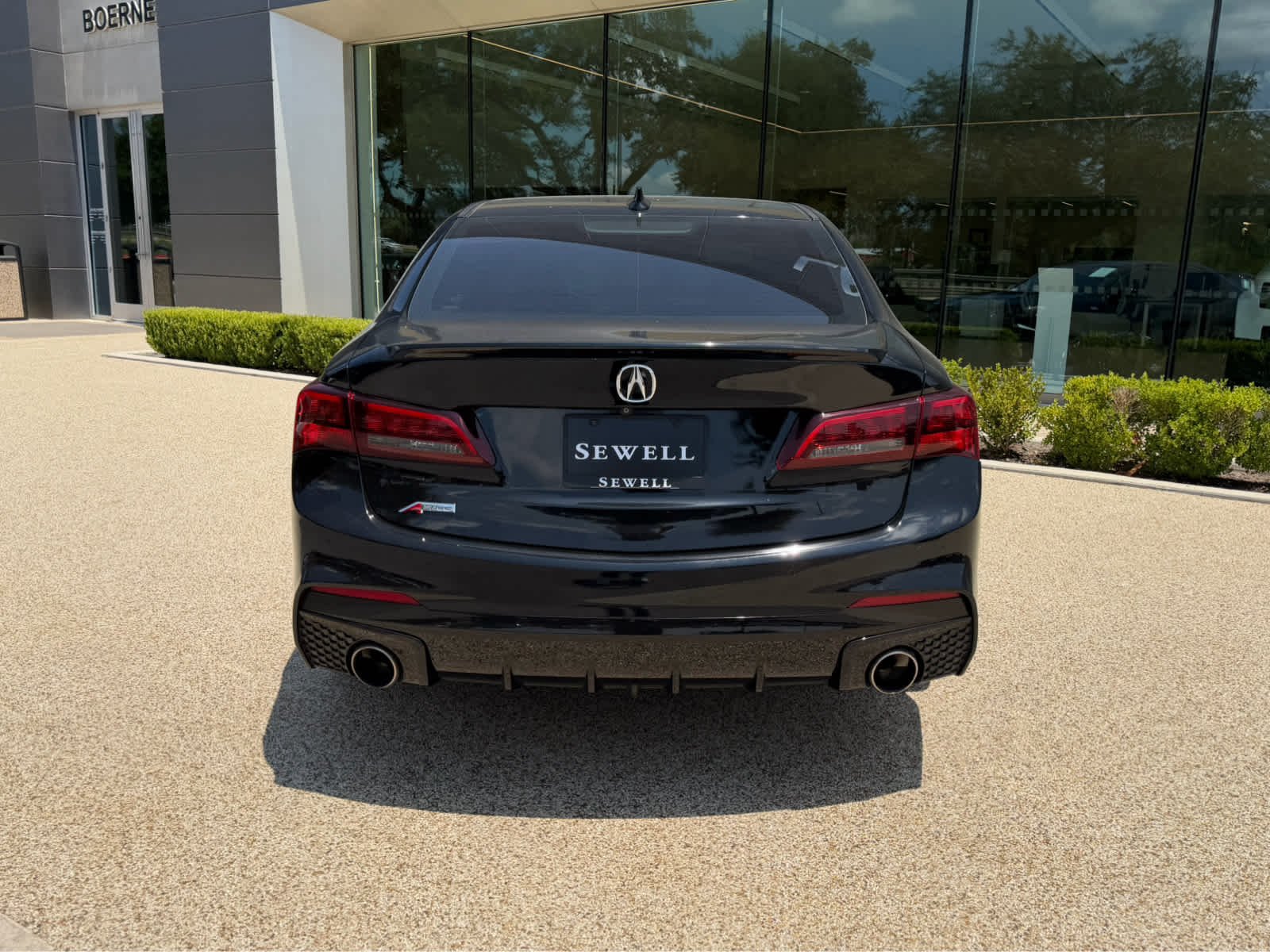 Used 2019 Crystal Black Pearl Acura w/A-Spec Pkg Red Leather image 6