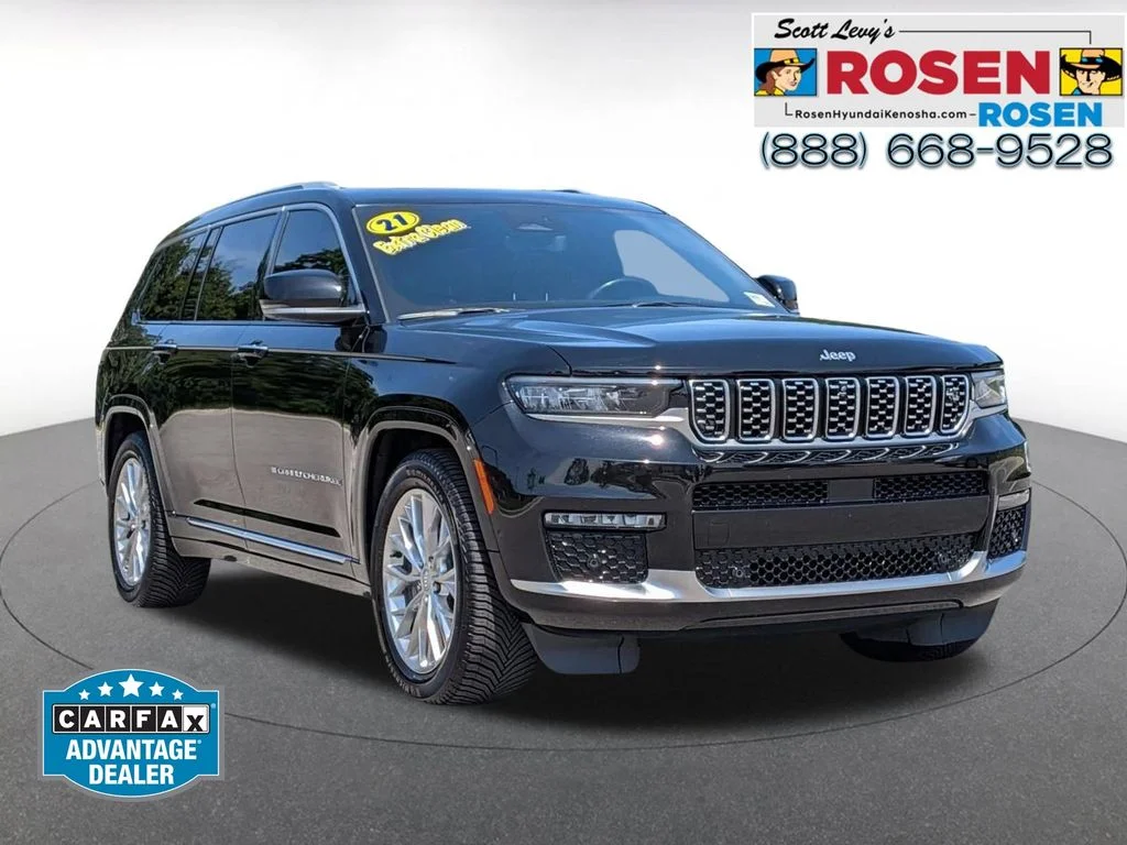 Used 2021 Black Jeep Summit image 1