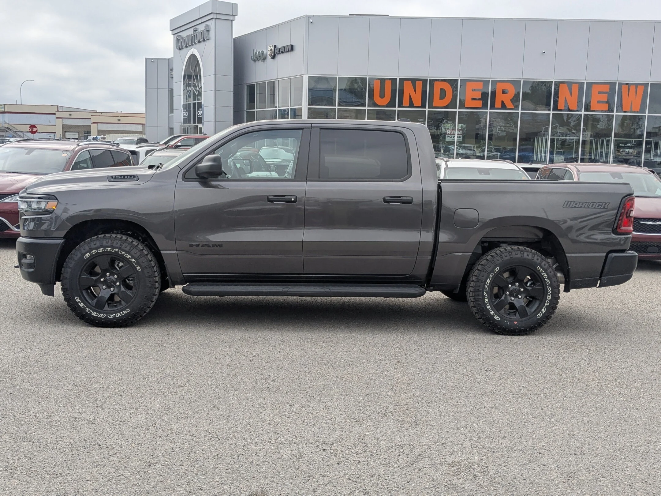 New 2026 Grey RAM Warlock - - E-Locker Axle - 18 Black Wheels - Skid Plates - Perf-Tuned Shocks & More! image 5