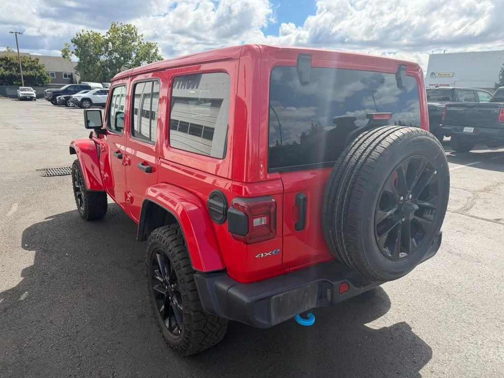 Used 2024 Red Jeep Sahara 4xe image 5