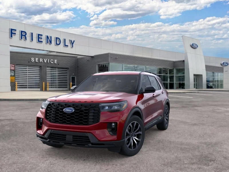 New 2026 Rapid Red Metallic Tinted Clearcoat Ford ST-Line image 2