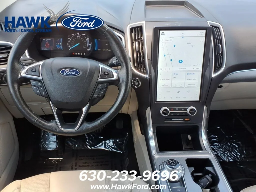 Used 2021 Burgundy Ford Titanium image 9