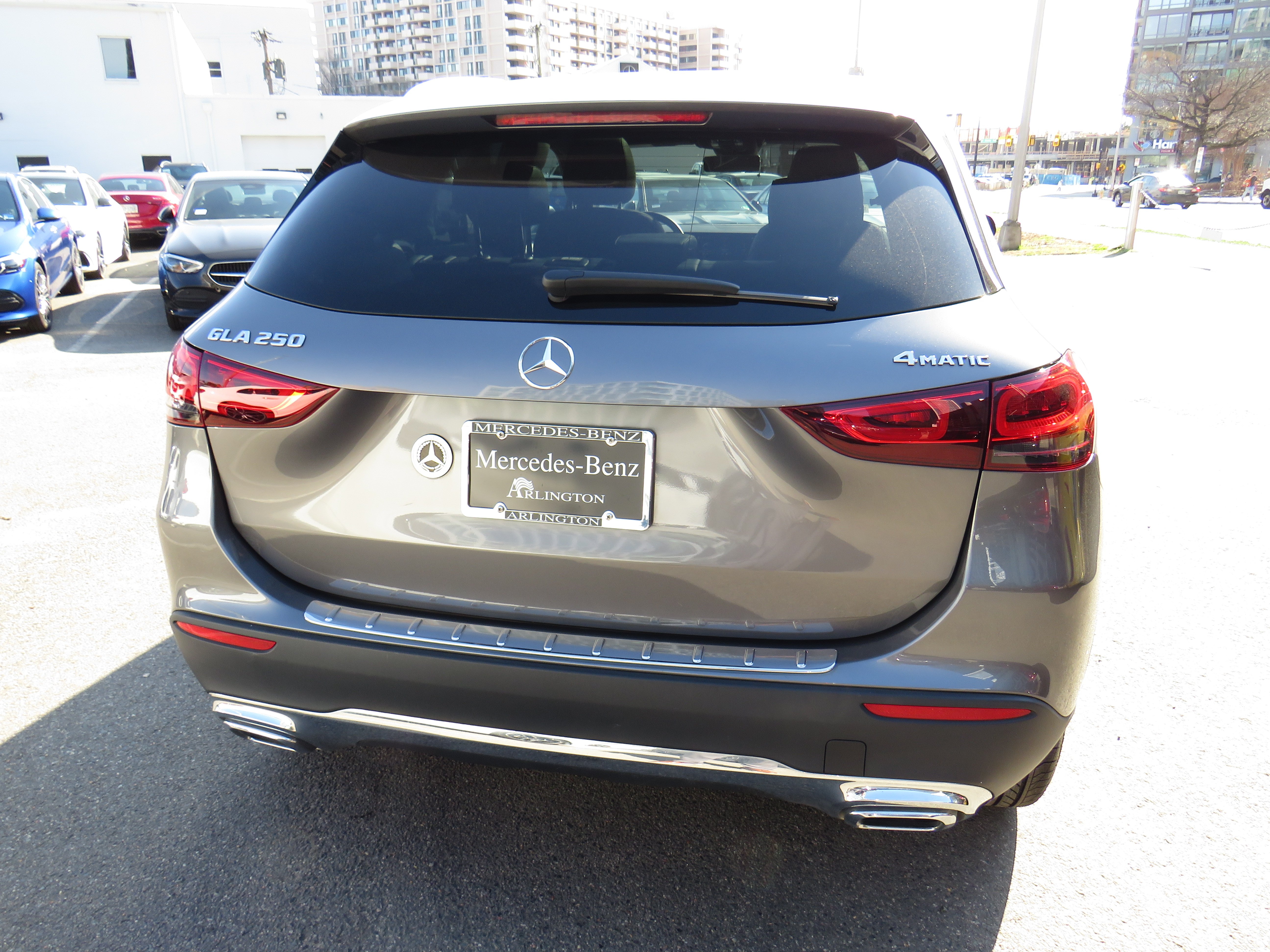 Certified Used 2022 Mountain Grey Metallic Mercedes-Benz GLA 250 4MATIC® image 3