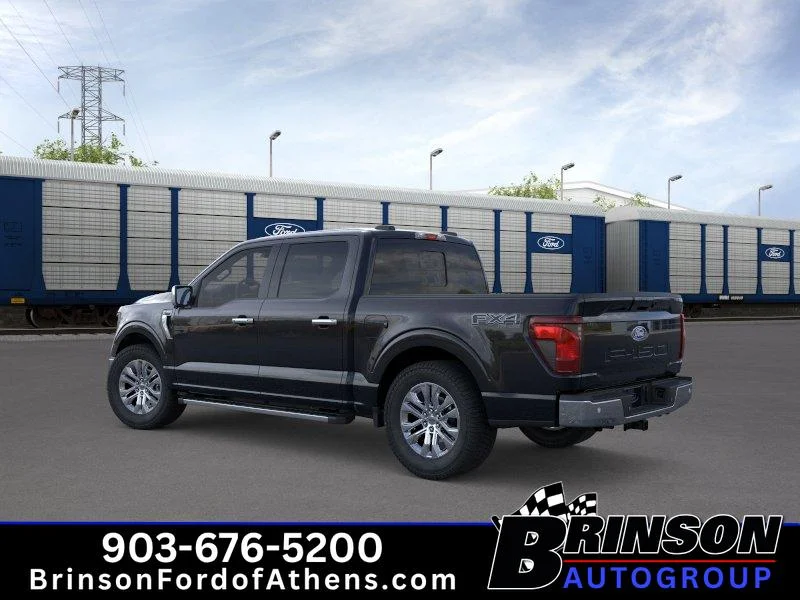 New 2026 Agate Black Metallic Ford XLT image 4