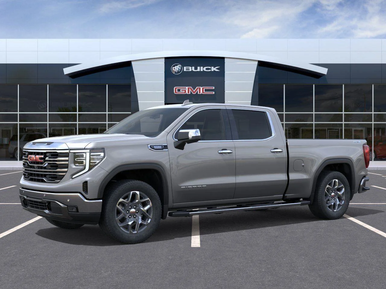 New 2026 Sterling Metallic GMC SLT image 2
