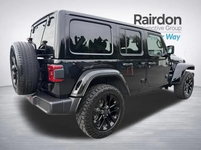 Used 2024 Black Clearcoat Jeep Sahara 4xe image 7