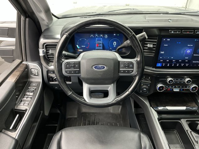 Used 2023 Carbonized Gray Metallic Ford LARIAT image 18
