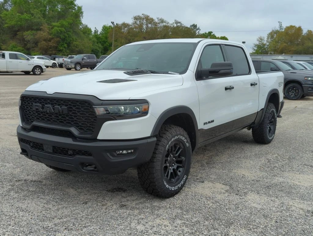 New 2026 Bright White Clear-Coat Exterior Paint RAM Rebel image 8