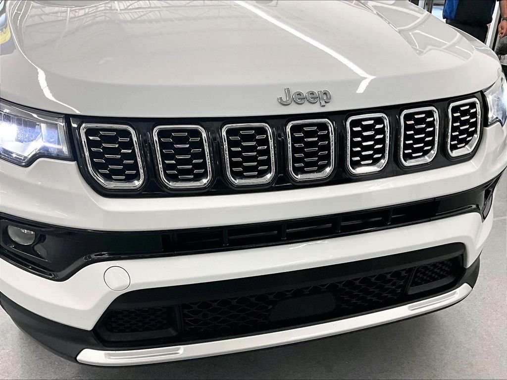 Used 2024 Bright White Clearcoat Jeep Limited image 29