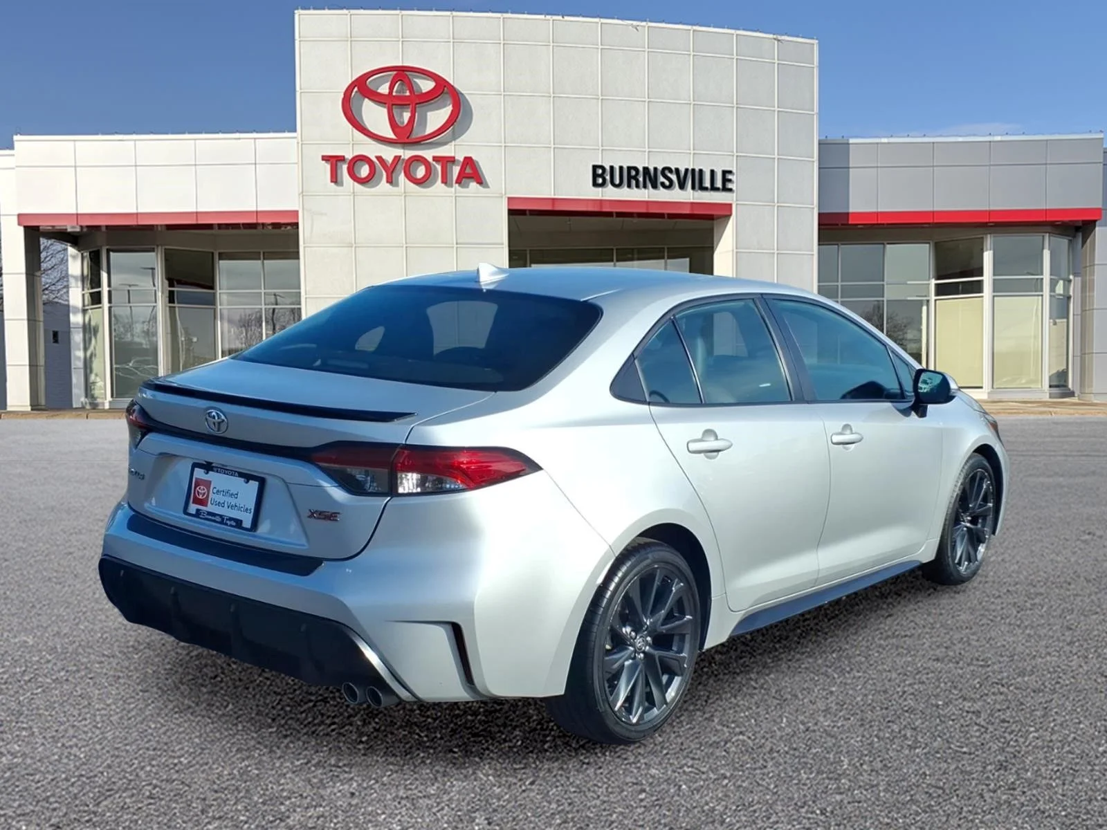 Certified Used 2024 Silver Toyota XSE image 3