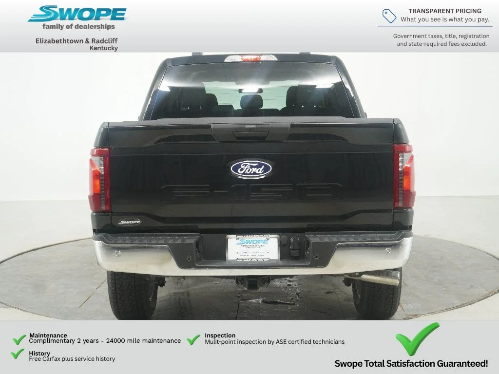 New 2026 Agate Black Metallic Ford XLT image 6