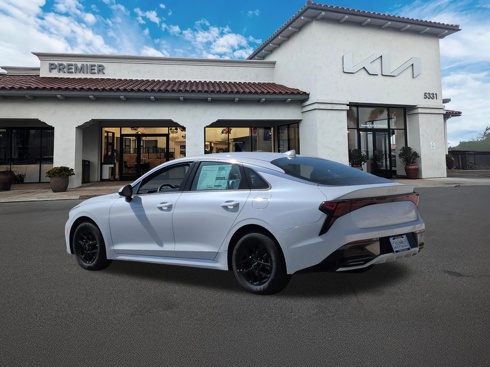 New 2026 Snow White Pearl Kia LXS FWD image 6