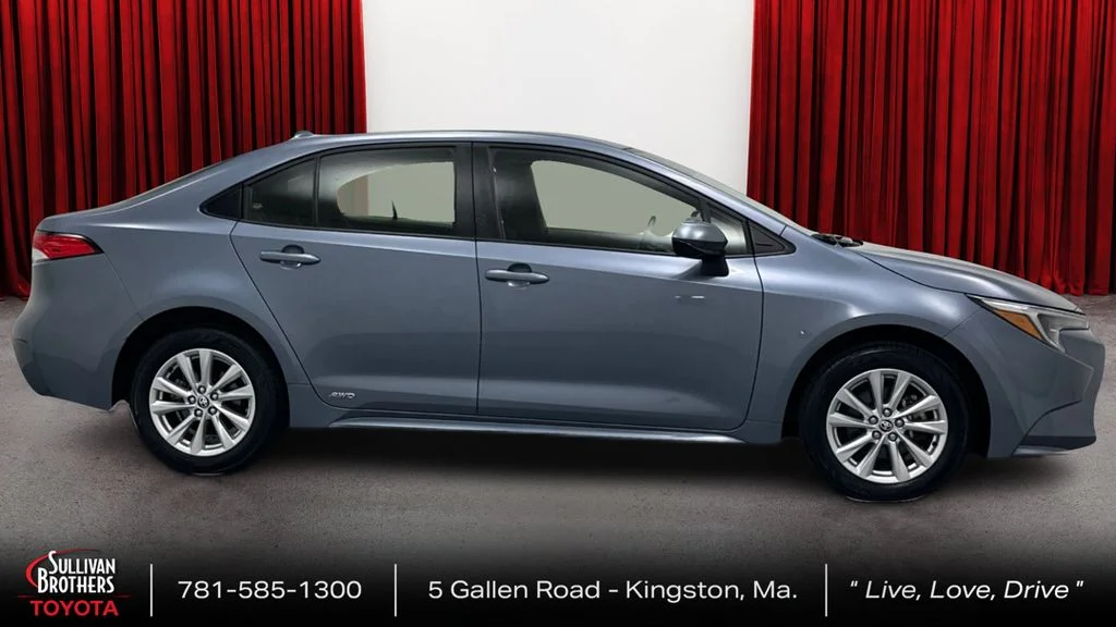 Certified Used 2024 Blue Toyota LE image 4