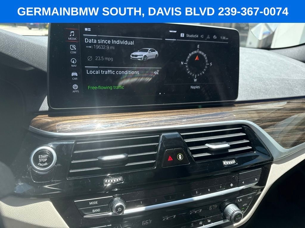 Certified Used 2023 White Metallic BMW 540i image 14
