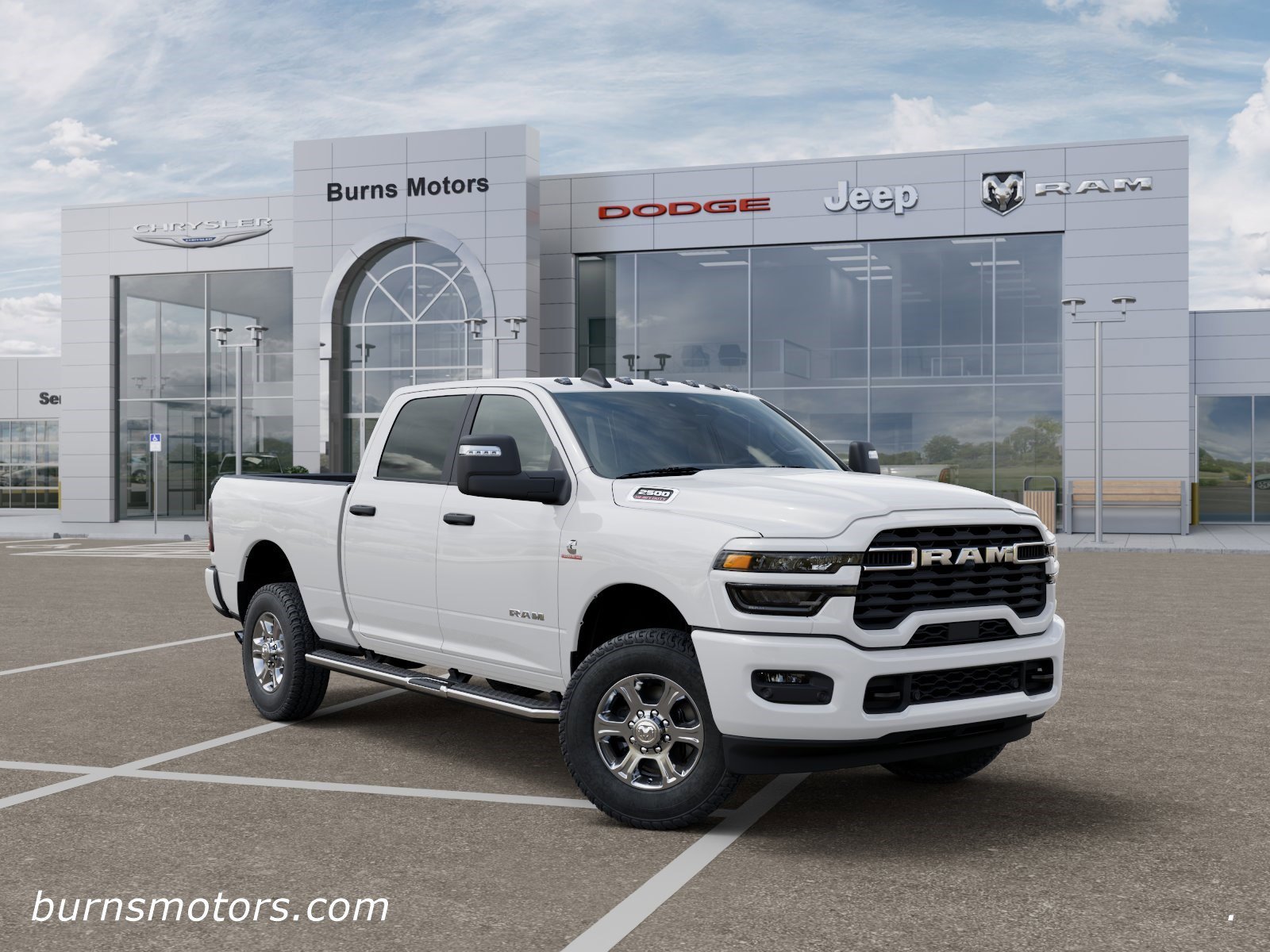 New 2026 Bright White Clear-Coat Exterior Paint RAM Lone Star image 5