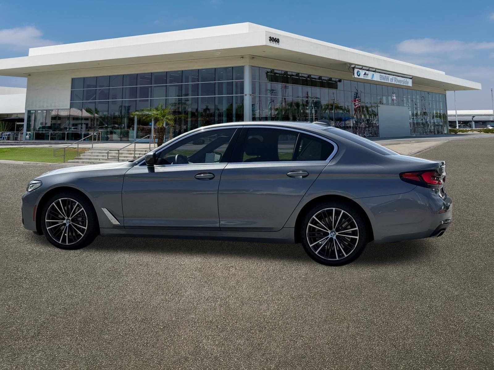 Certified Used 2023 Skyscraper Grey Metallic BMW 540i image 7