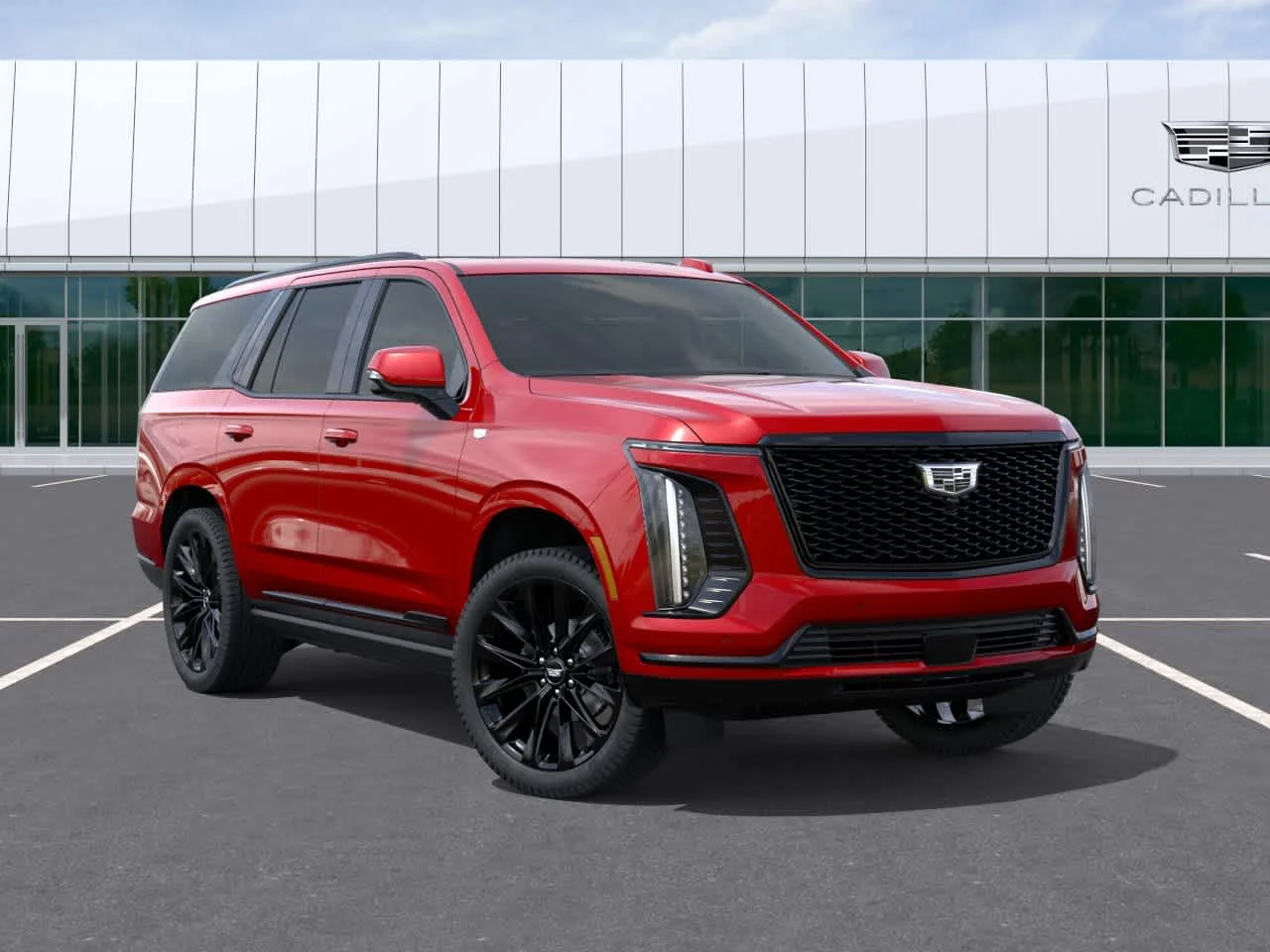New 2026 Radiant Red Tintcoat Cadillac Platinum Sport image 7