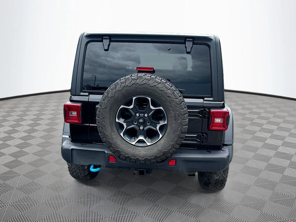 Used 2023 Black Jeep Rubicon 20th Anniversary Edition 4xe image 7