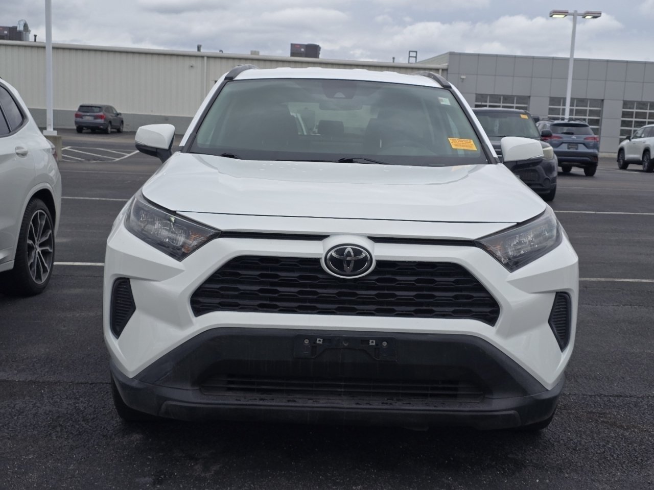 Used 2021 White Toyota LE image 2