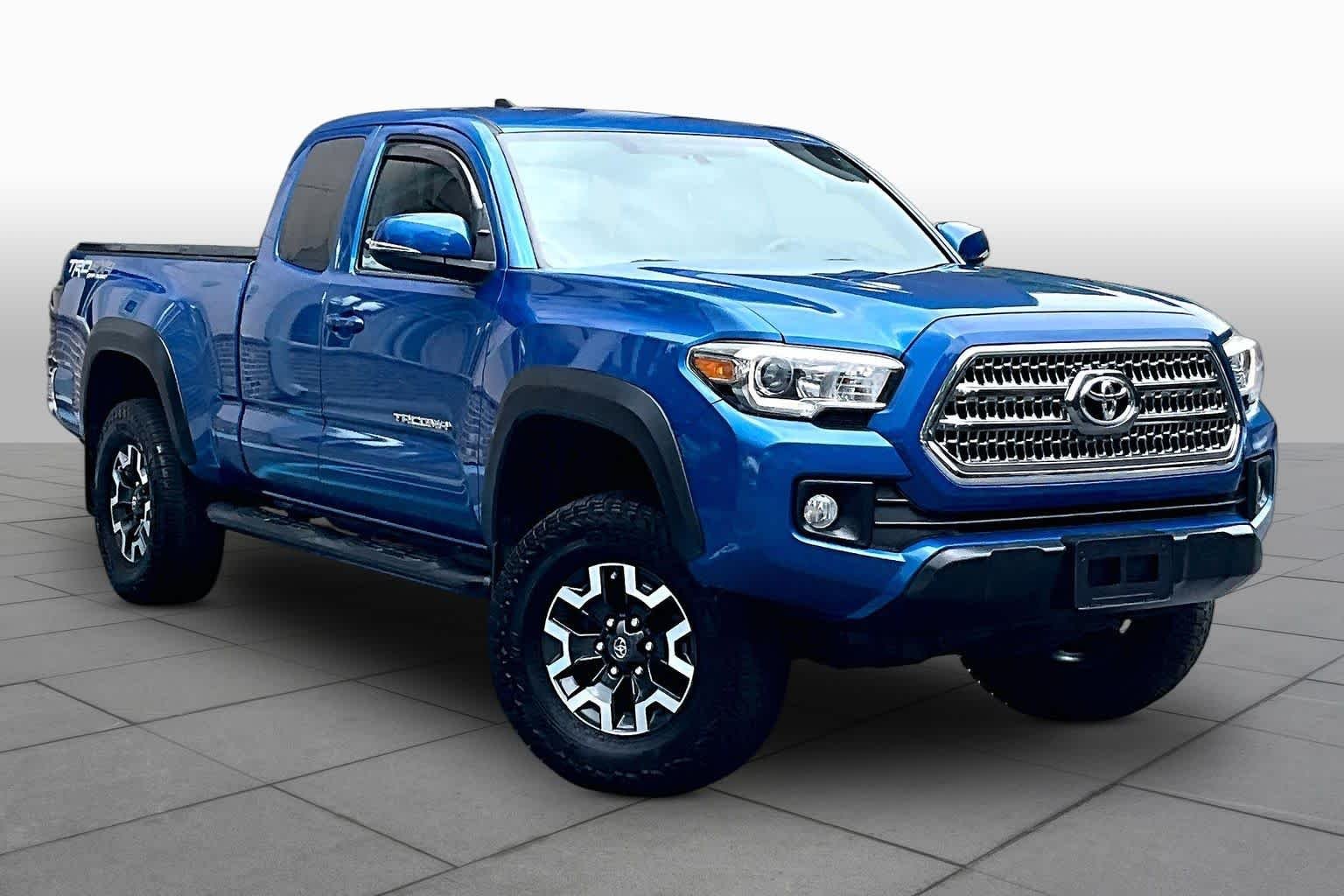 Used 2017 Blazing Blue Pearl Toyota TRD Off Road image 3