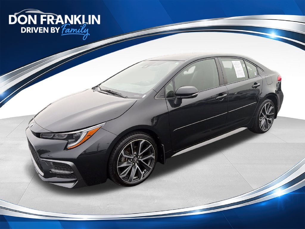 Used 2022 Black Toyota SE image 1