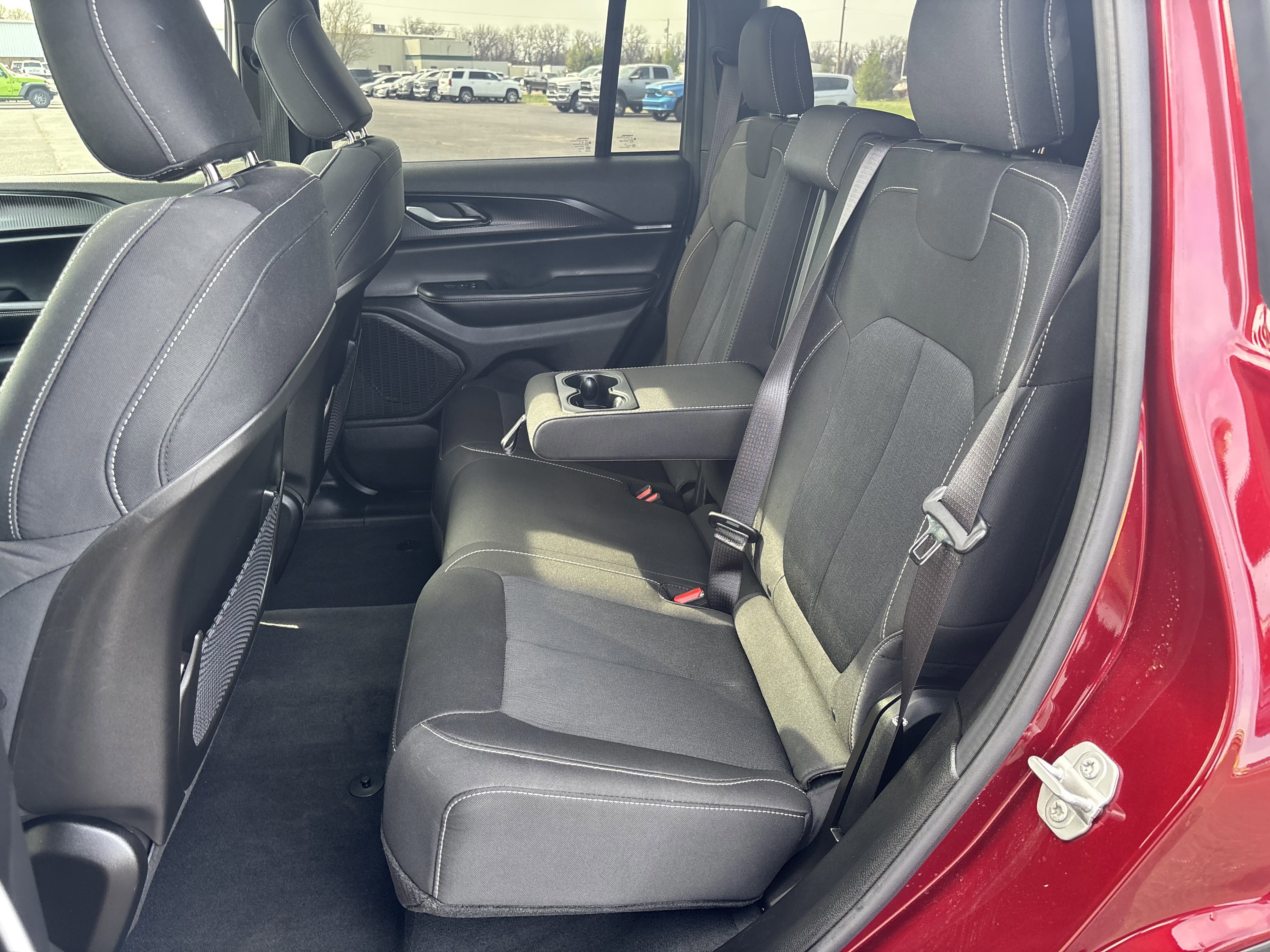 Used 2025 Velvet Red Pearlcoat Jeep Laredo X image 23