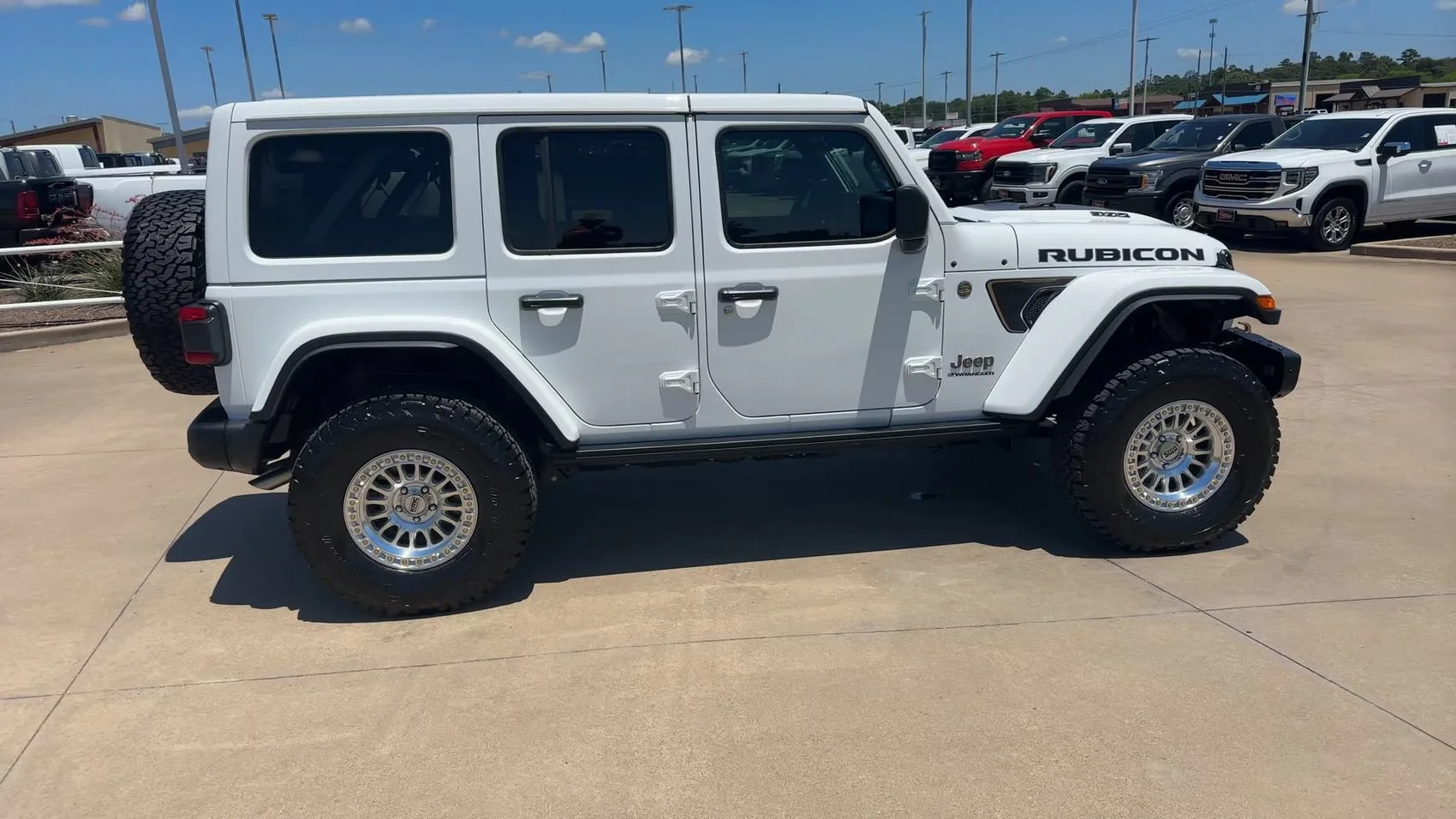 Used 2025 Bright White Clearcoat Jeep Rubicon 392 Final Edition image 8