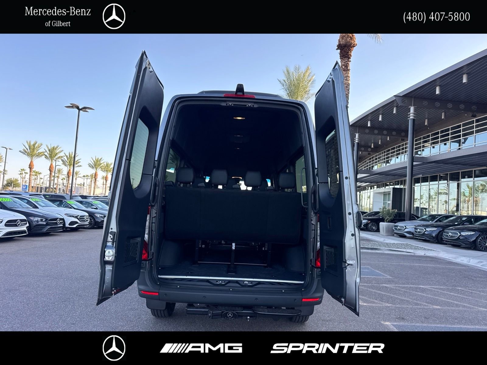 New 2026 Selenite gray metallic Mercedes-Benz Passenger 144 WB image 8