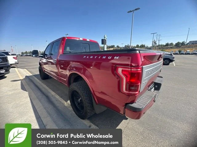 Used 2015 Red Ford Platinum image 4