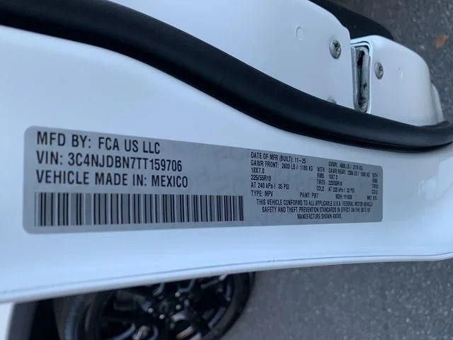 New 2026 White Jeep Latitude image 45