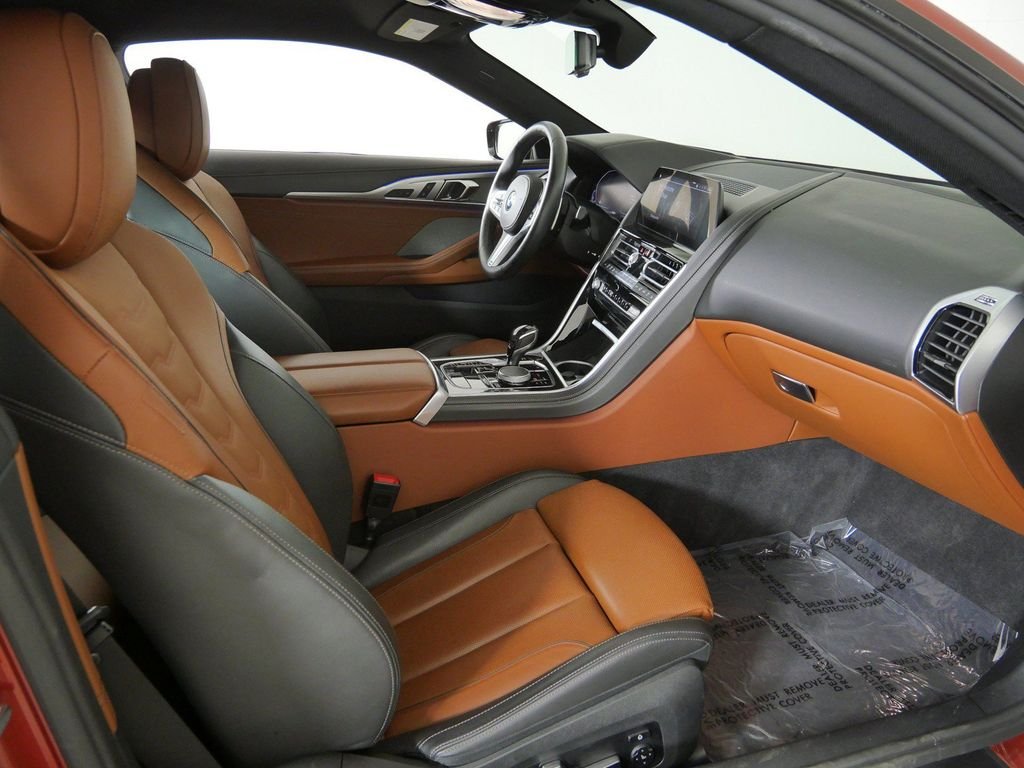 Used 2019 Sunset Orange Metallic BMW M850i xDrive image 20