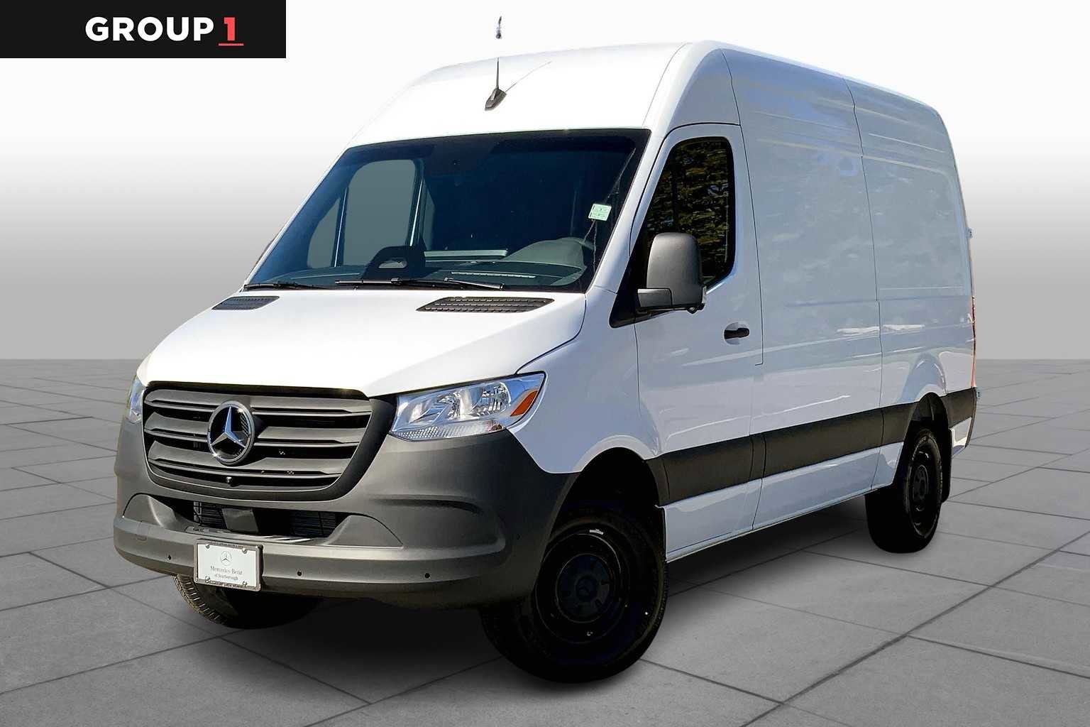 Arctic White 2026 Mercedes-Benz Sprinter Cargo 2500 144 RWD Van Rear-Wheel Drive