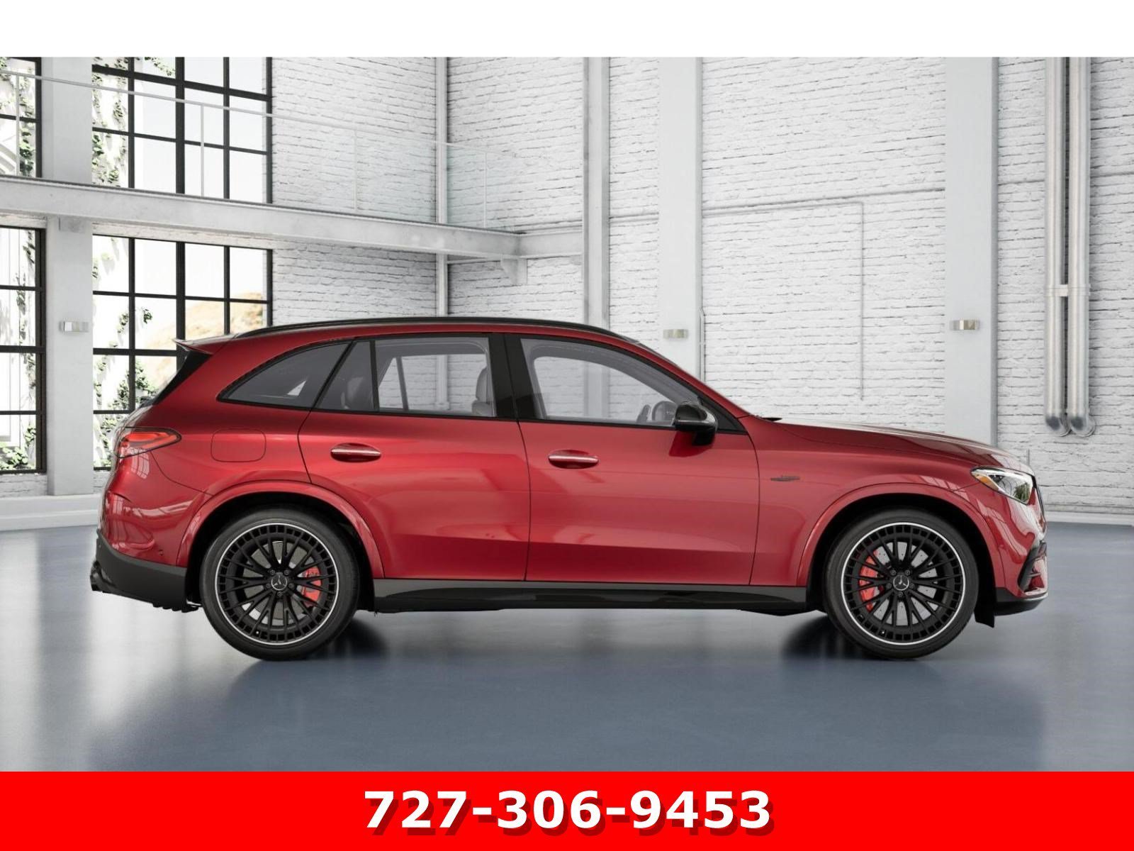 New 2026 MANUFAKTUR Patagonia Red Metallic Mercedes-Benz AMG® GLC 43 image 2
