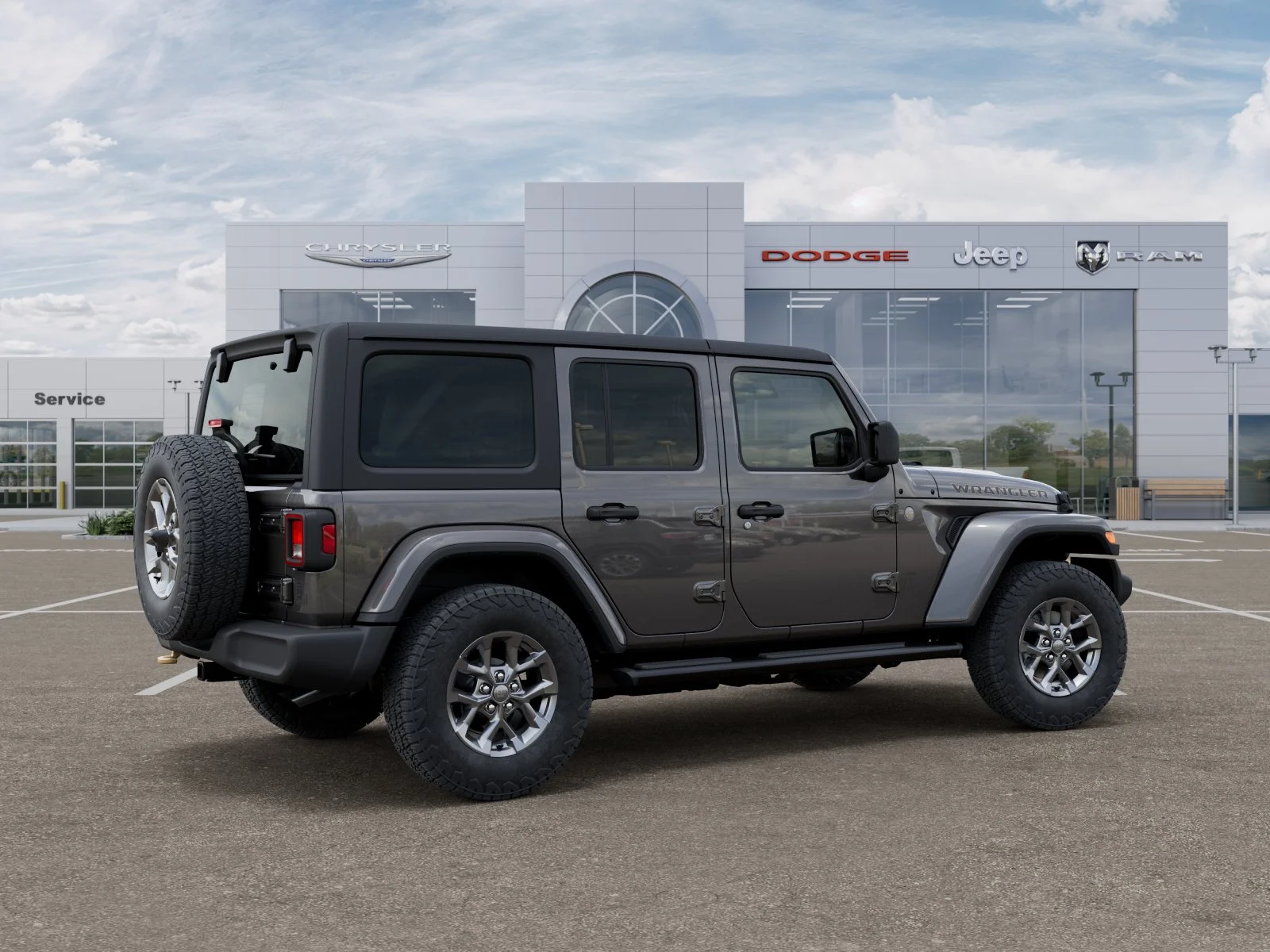 New 2026 Granite Crystal Metallic Clear-Coat Exterior Paint Jeep  image 30