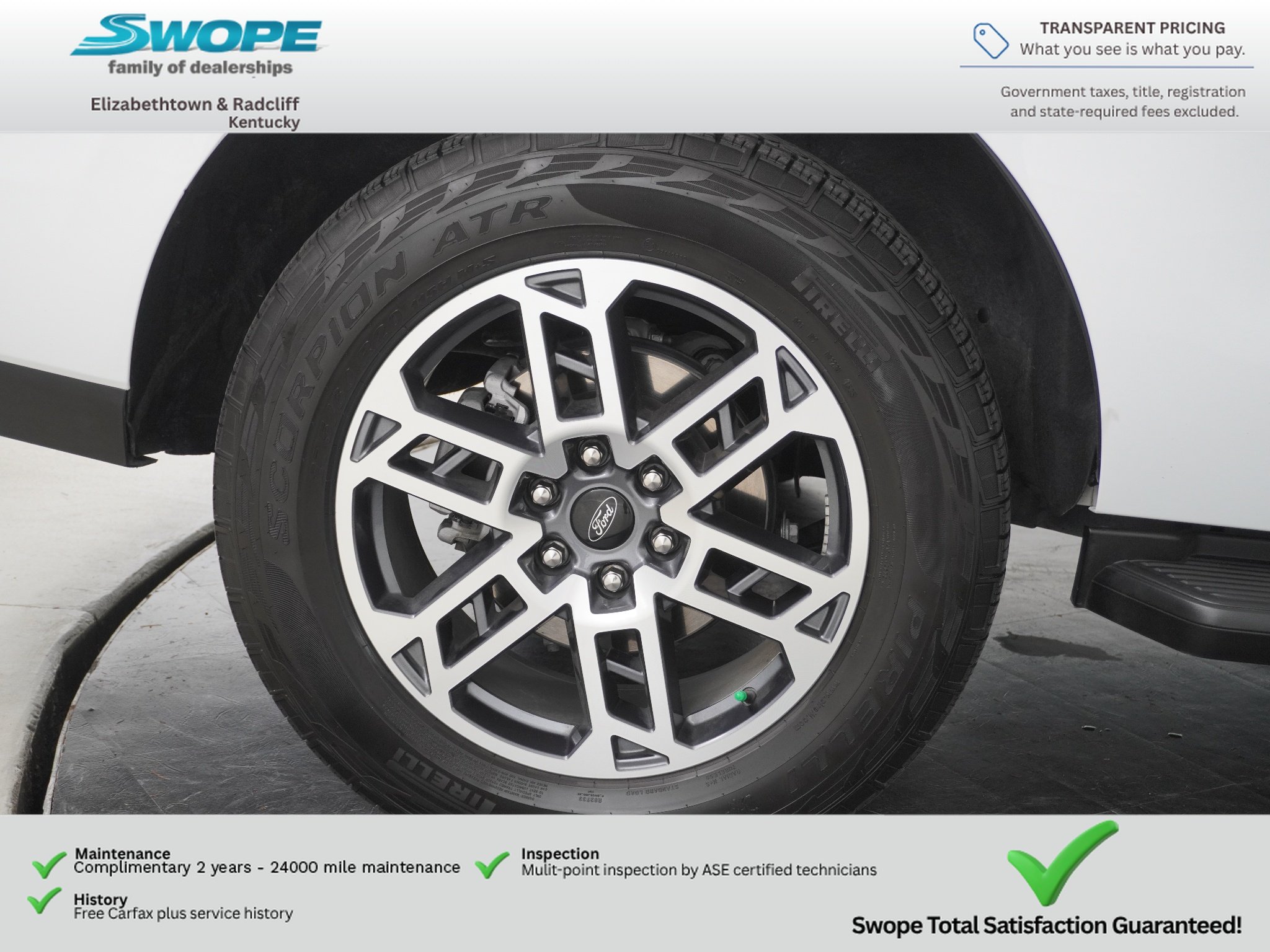 Used 2025 OXFORD WHITE Ford Active image 29