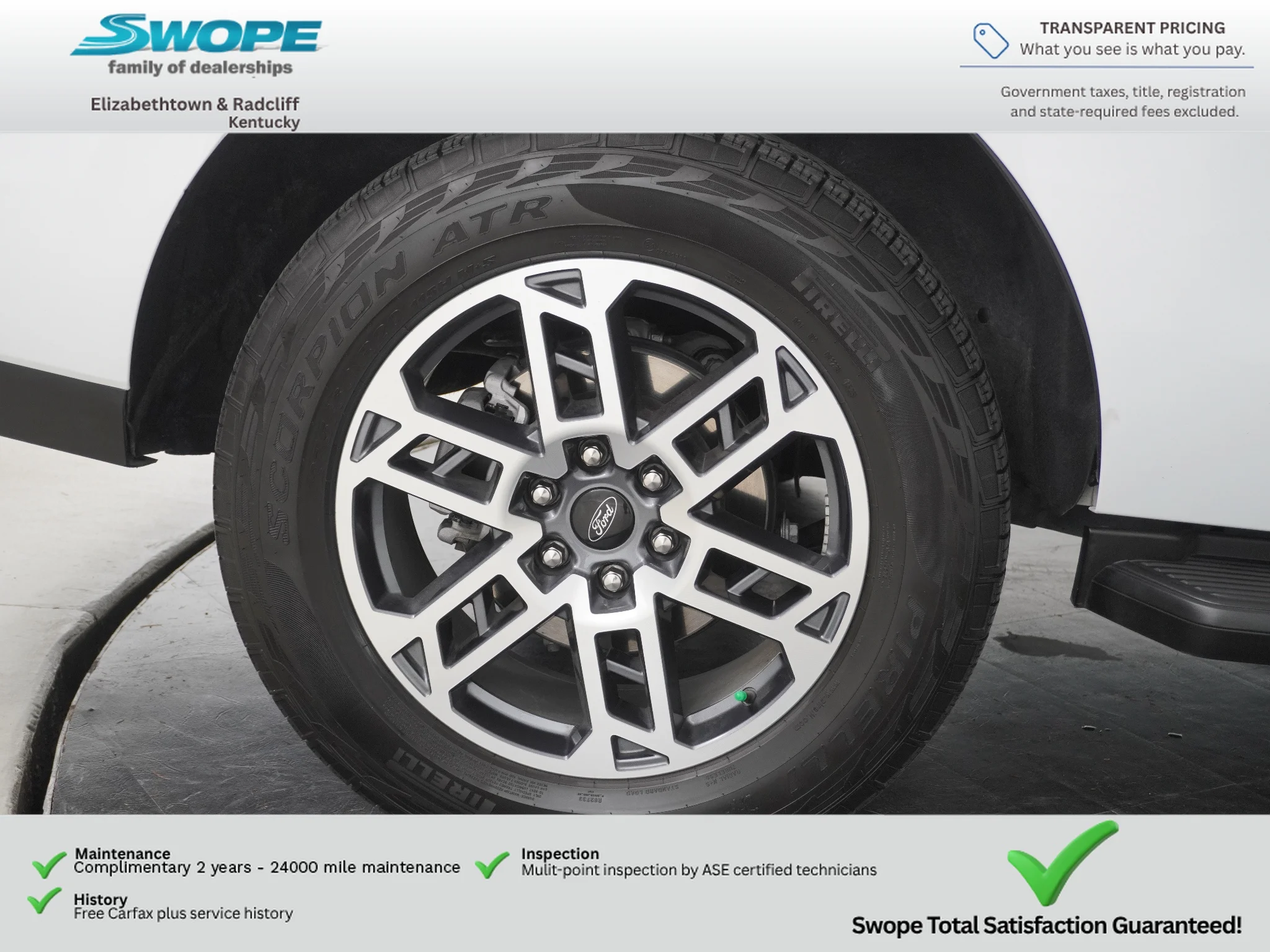 Used 2025 Oxford White Ford Active image 29
