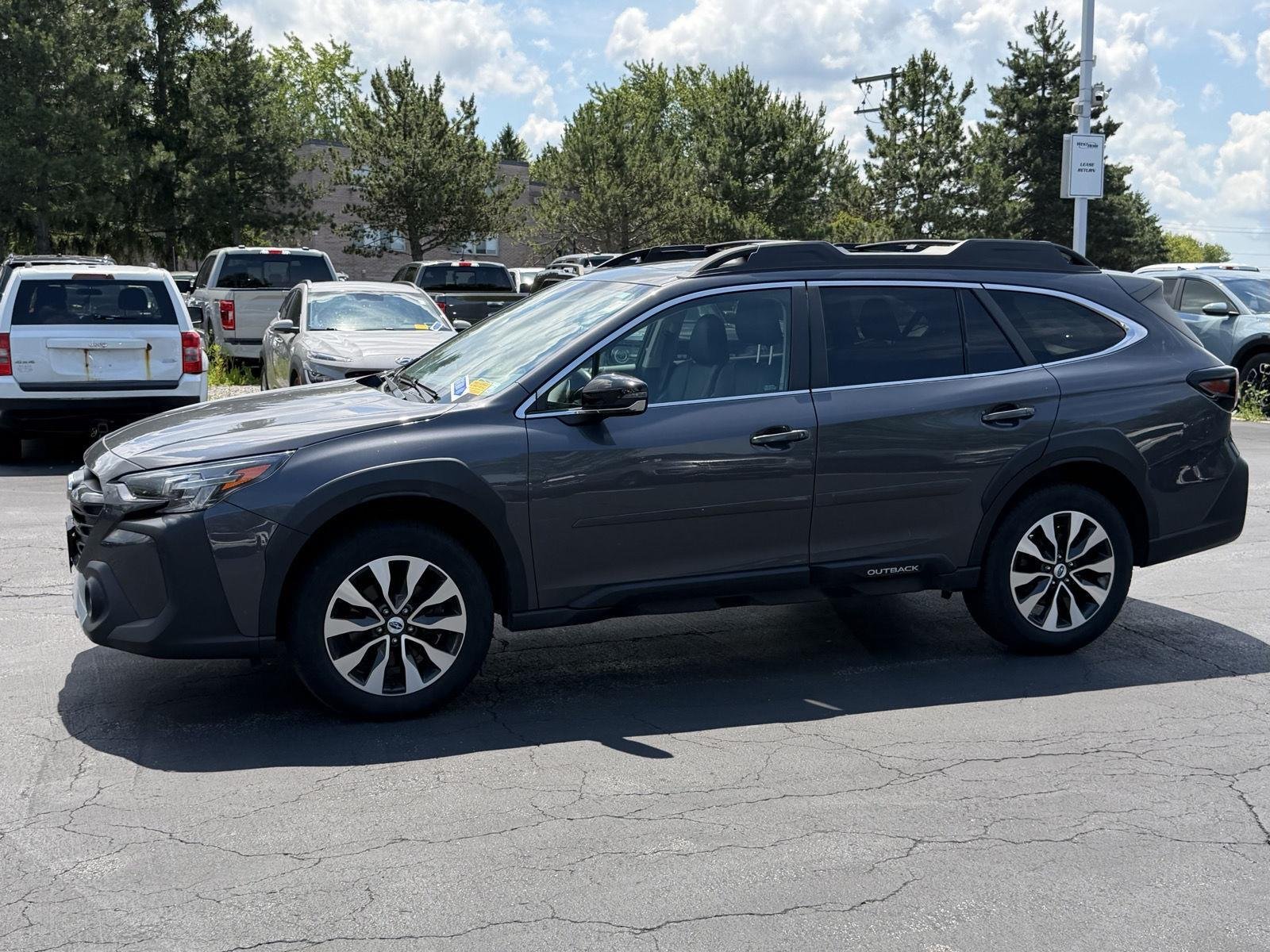 Used 2024 Magnetite Gray Metallic Subaru Limited image 6