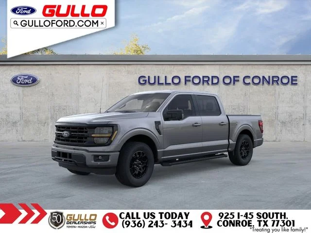 New 2026 Carbonized Gray Metallic Ford XLT image 1