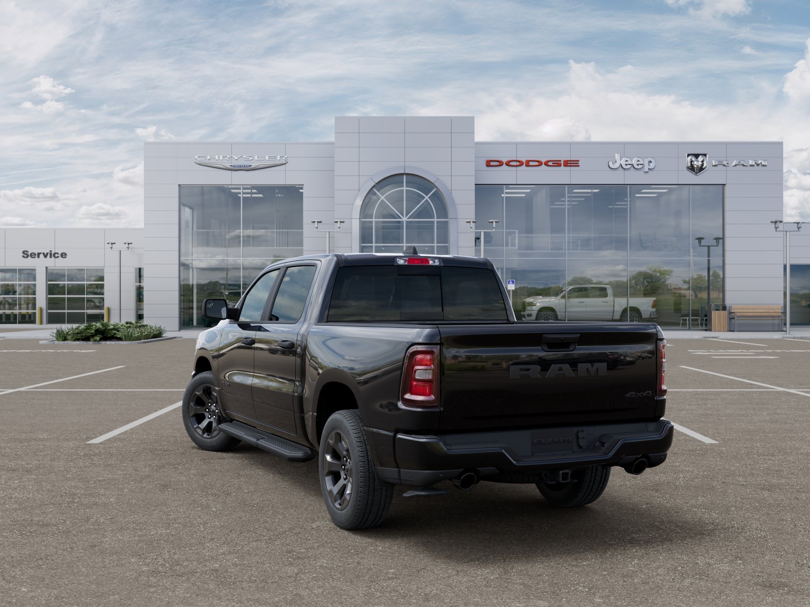 New 2026 Diamond Black Crystal Pearlcoat RAM Express image 104