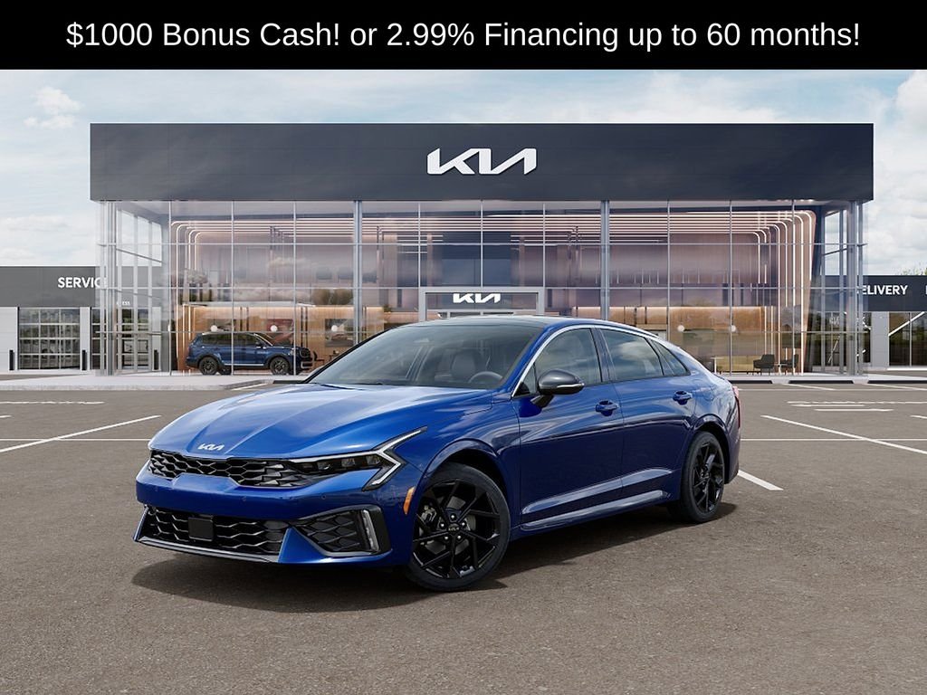New 2026 Yacht Blue Kia GT-Line AWD image 1