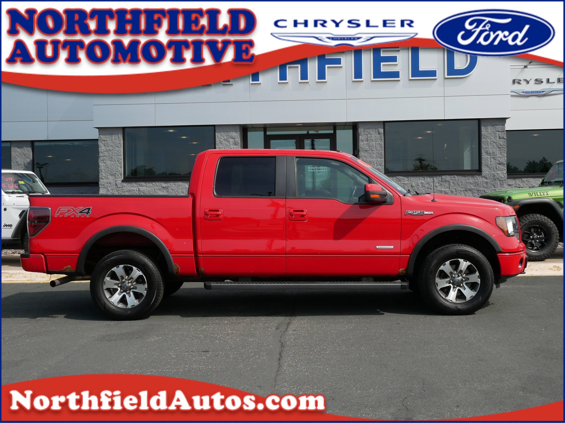 Used 2012 Red Ford FX4 image 1